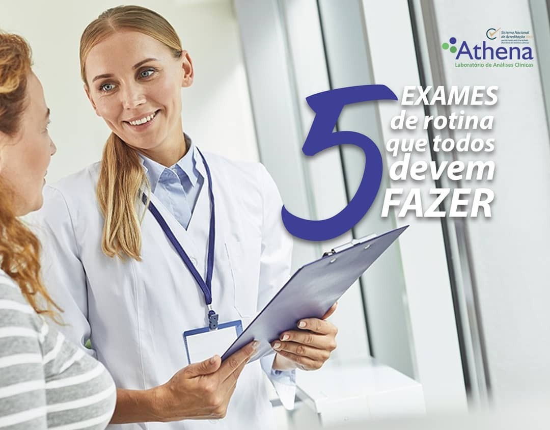 5 exames de rotina que todos devem fazer!
