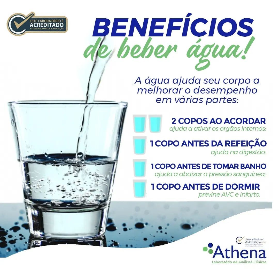 Benefícios de Beber Água 