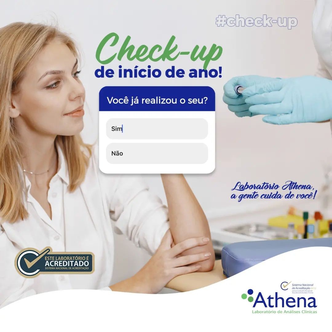 Check-up de início de ano!