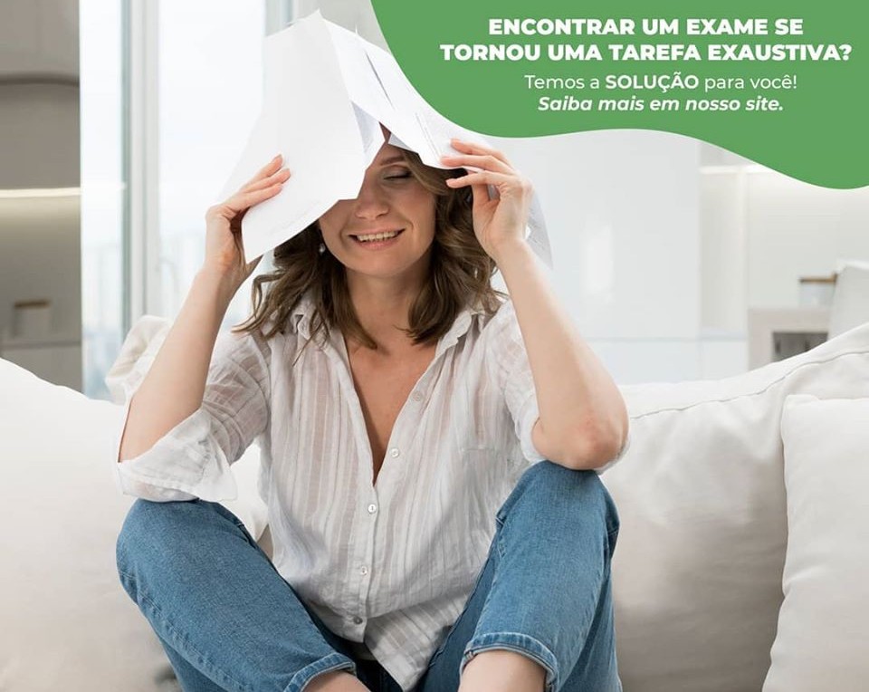 Encontrar um exame se tornou uma tarefa exaustiva ?