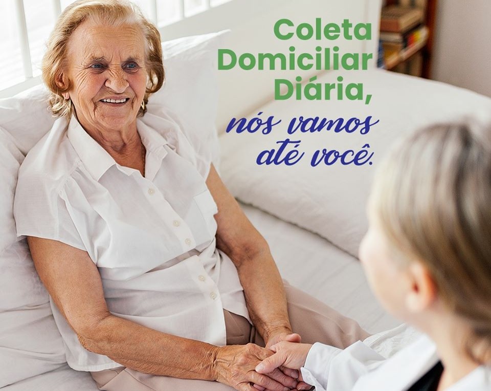 Fazemos coleta domiciliar!