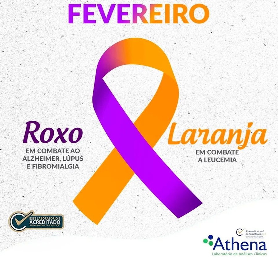 Fevereiro Roxo e Laranja