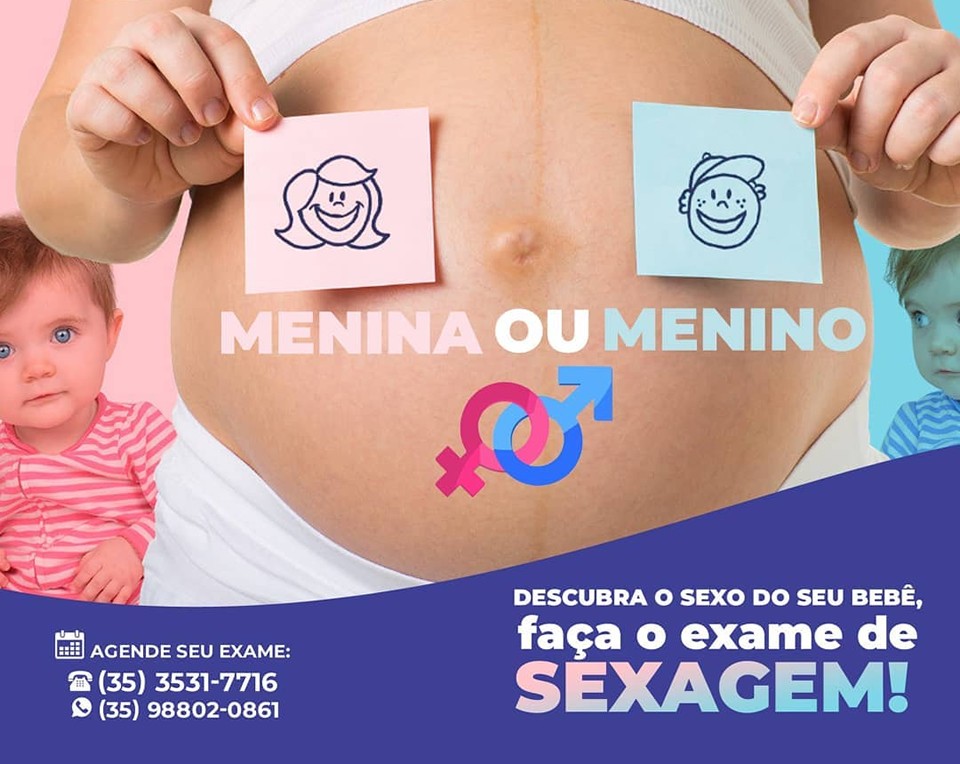NOVIDADE para vocês Futuras Mamães: Voltamos a realizar os exames de SEXAGEM 