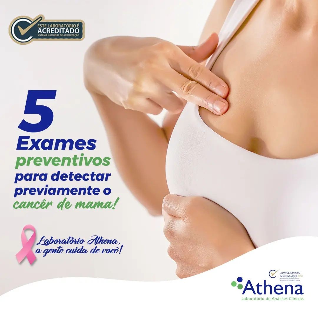 OUTUBRO ROSA: 5 EXAMES PARA DETECTAR  O CÂNCER DE MAMA